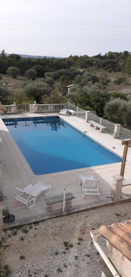 Vila Maisonnette Au Pied De La Garrigue Bernis Exteriér fotografie
